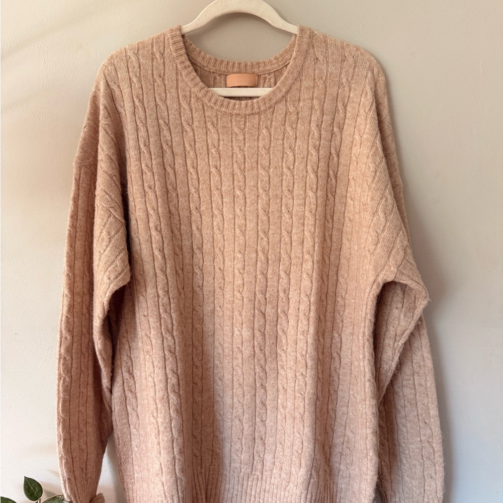 Nuuds Cozy Knit Cable Sweater